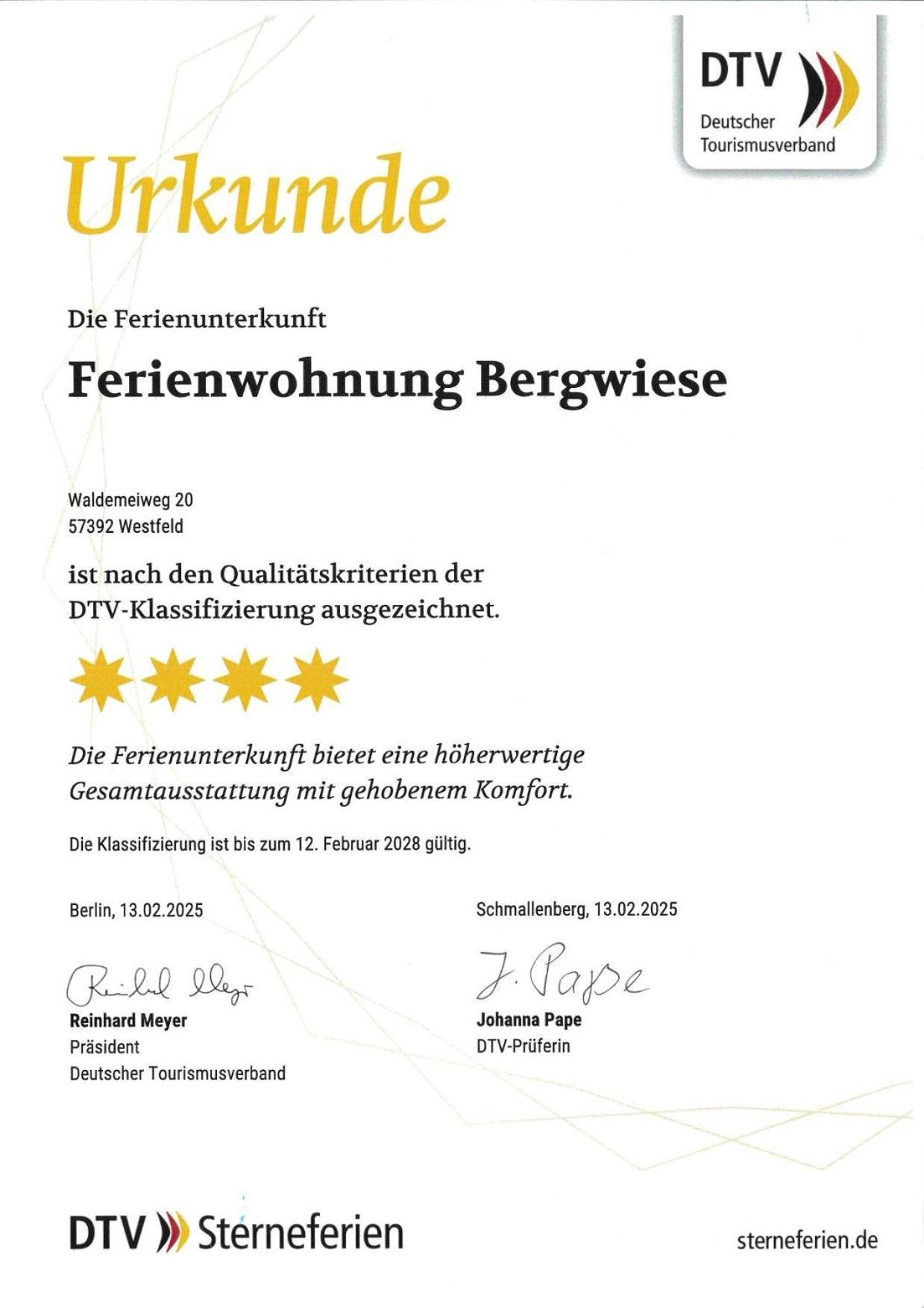Ferienwohnung Bergwiese Schmallenberg Dış mekan fotoğraf